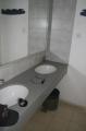 Our bathroom at the Ein Gedi Youth Hostel, Dead Sea, Israel